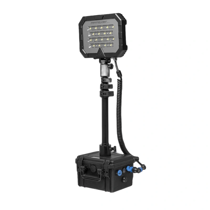 MACTRONIC MONSTER LIGHT MINI — sistem portabil de iluminare