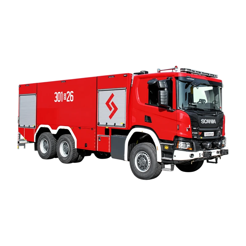 Autospecială grea de salvare și stingere — Scania P450B6X6HZ
