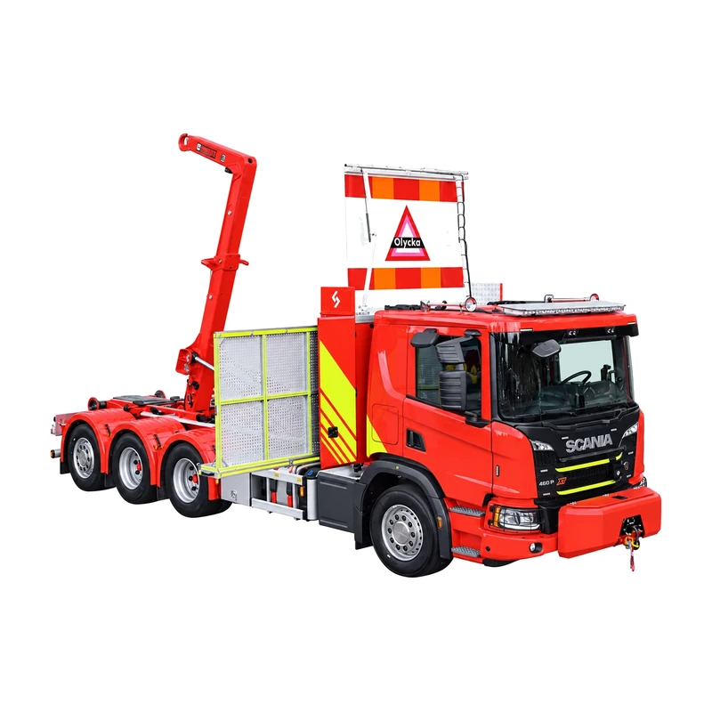 Autospecială grea pentru transportul containerelor — Scania P460B8X4*4NB