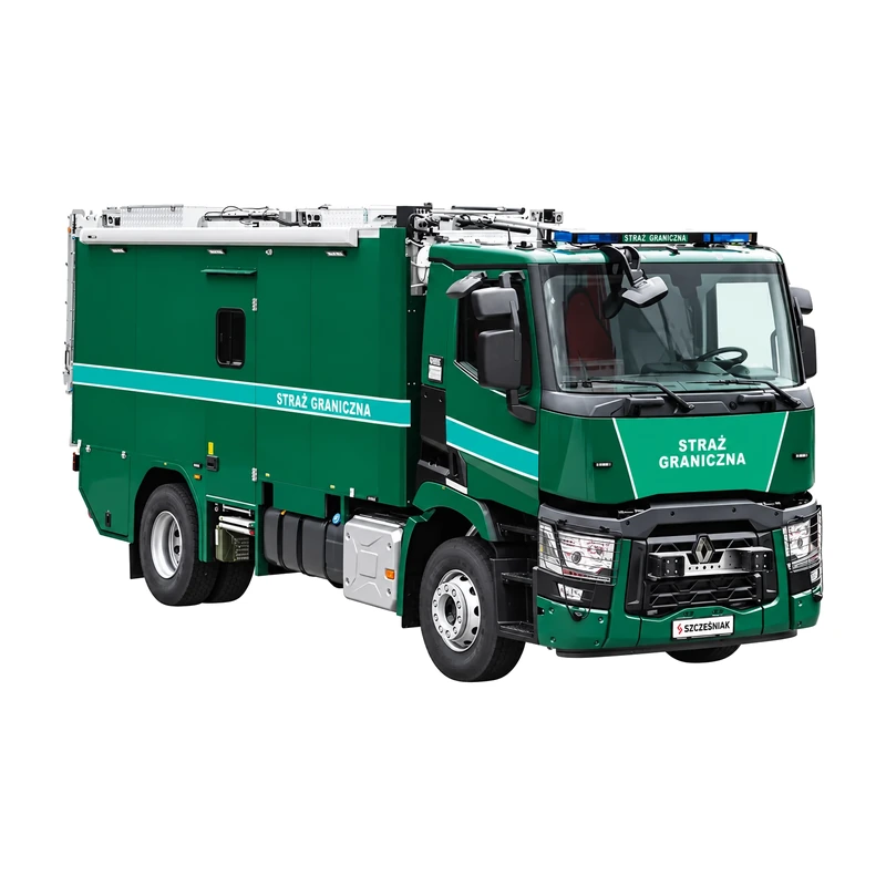 Autospecială medie pentru intervenții pirotehnice — Renault Trucks C380 P4X2 E6