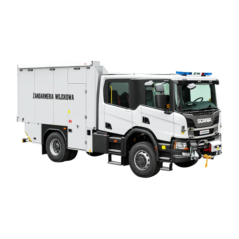 Autospecială medie pentru intervenții pirotehnice — Scania P320B4X4HZ