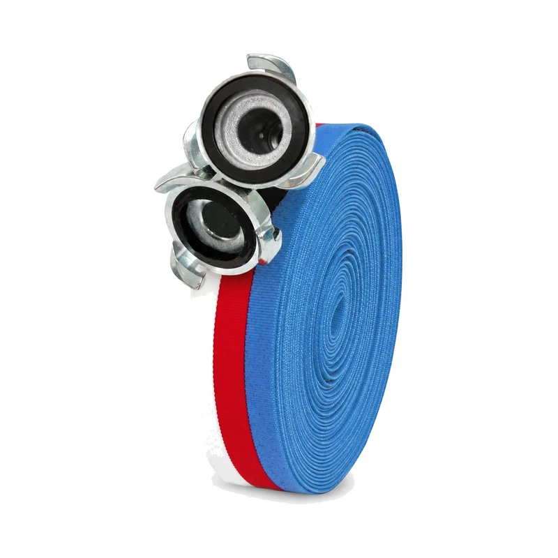 Furtun TRIKOLORA Quick cu racorduri Rott — 21 m
