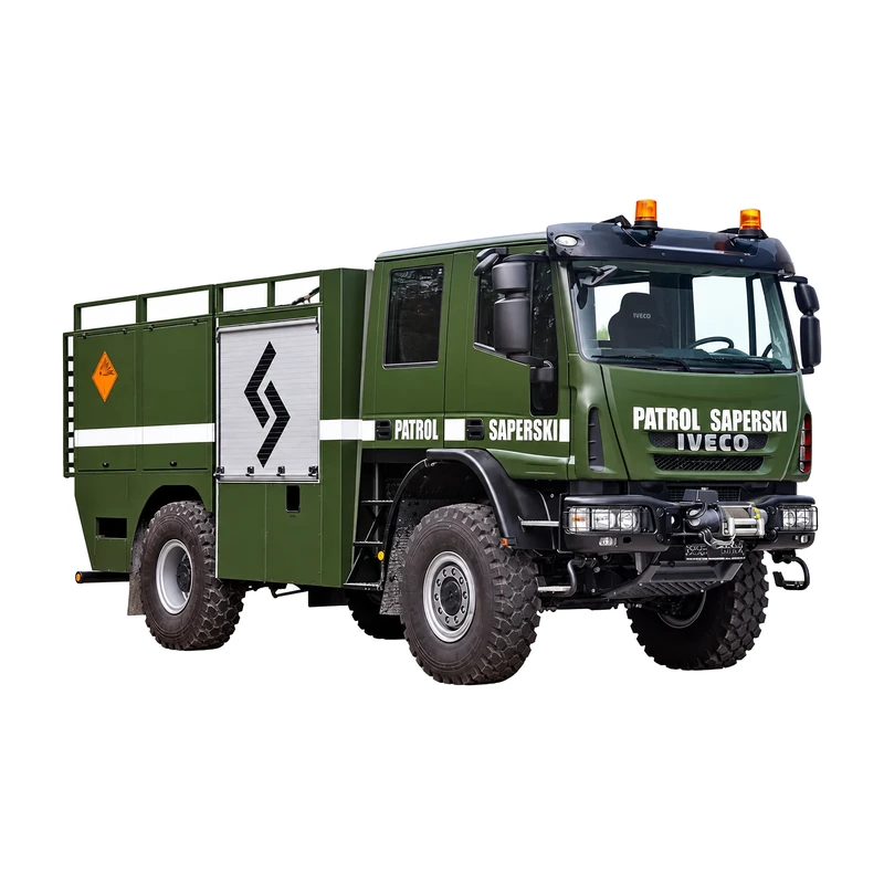 Autospecială medie pentru intervenții de geniu — Iveco EuroCargo ML150E28WS