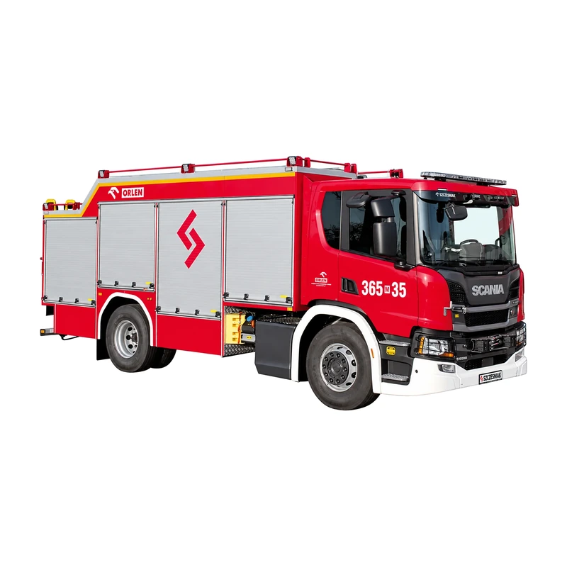 Autospecială grea de stingere cu pulbere și CO₂ — Scania P280B4X2NB XT