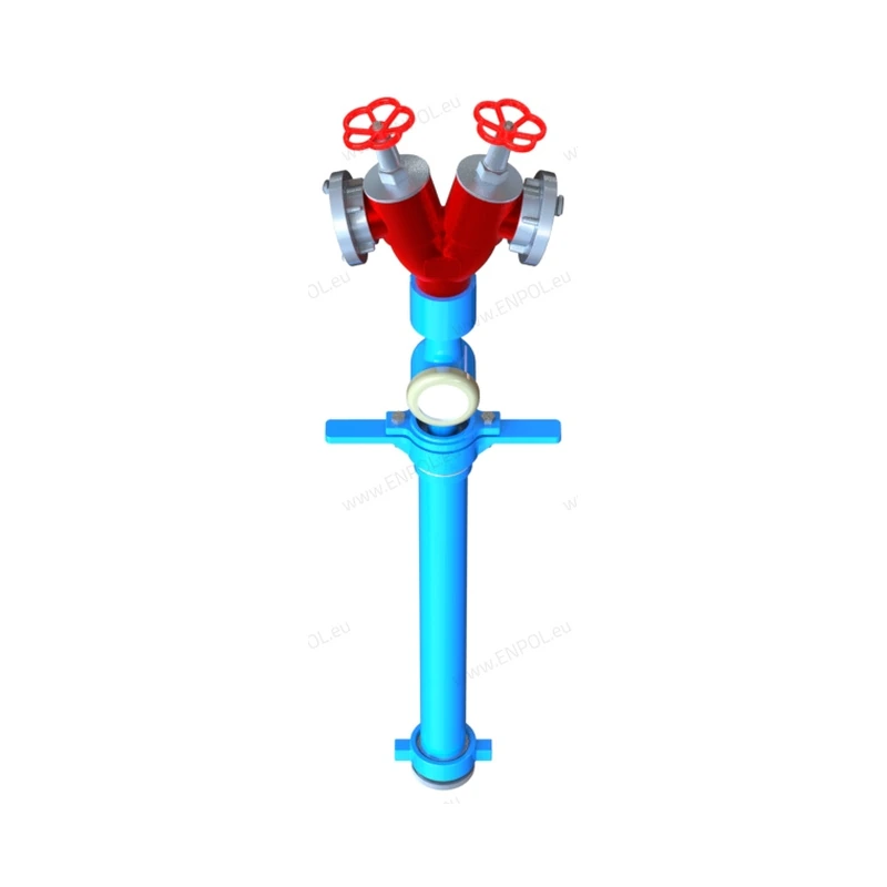 ENPOL DN80 cu contor DN32 — stand pentru hidrant
