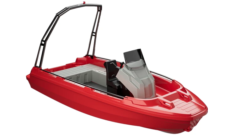 HYDRA 450 — consolă frontală, scaun jockey
